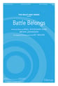 Battle Belongs SATB choral sheet music cover